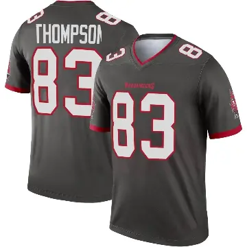 ＃83 Youth Cody Thompson Legend Tampa Bay Buccaneers Pewter Alternate Jersey