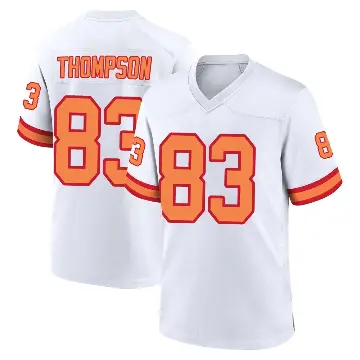 ＃83 Youth Cody Thompson White Game Tampa Bay Buccaneers '76 Jersey