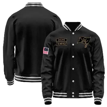 Men's Black Tampa Bay Buccaneers Salute to Service Sideline Performance Jacket