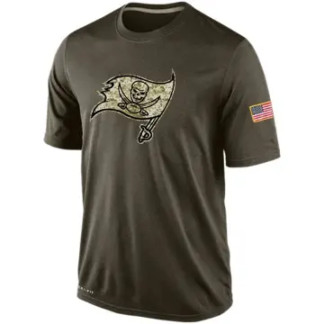 Men's Olive Tampa Bay Buccaneers Salute To Service KO Performance Dri-FIT T-Shirt